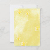 Carte Boîtier de demande de Baby shower de printem (Dos)