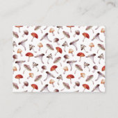 Carte Boîtier de demande de carnet de champignons (Dos)