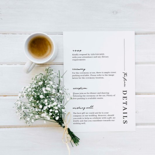 Carte boîtier minimaliste et moderne