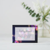 Carte Bokeh Fête des mariées (Debout devant)