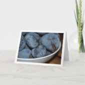 Carte Bol de fruits de figue (Devant)