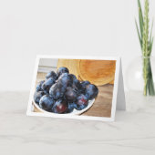 Carte Bol de fruits de prunier (Devant)