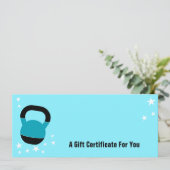 Carte Bold Christmas Season Performance Gift Certificate (Debout devant)