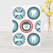 Carte Bold Dentistry Pattern (Fleur jaune)