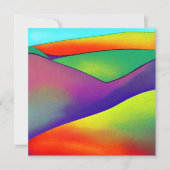 Carte Bold Rainbow Hills (Devant)