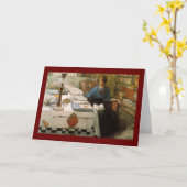 Carte Bolla à la bibliothèque (Fleur jaune)