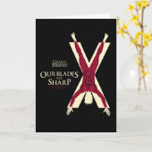 Carte Bolton Sigil - Nos Lames Sont Sharp (Fleur jaune)