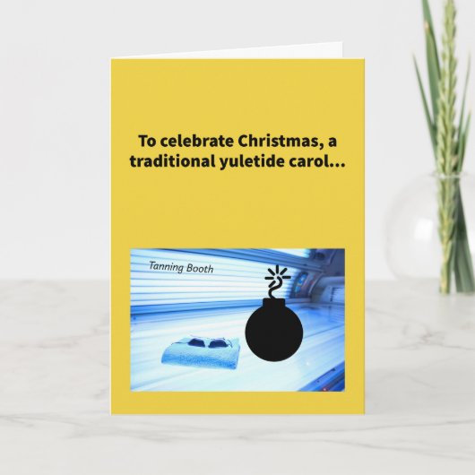 Carte Bombe de O Tannin' - Noël (Devant)