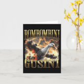 Carte Bombombini Gusini Funny Italien Brainrot mème Boot (Fleur jaune)