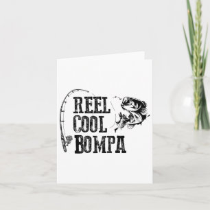 Carte Bompa Fishing Reel Cool Bompa Drôle cadeau