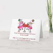 Carte Bon Anniversaire (Dos)