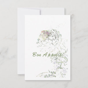 Carte Bon Appetit Artichoke