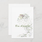 Carte Bon Appetit Artichoke (Devant / Derrière)