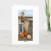 Carte Bon automne Y'all, Bénédictions d'automne Citrouil (Dos)