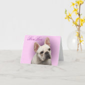 Carte Bon Bon Bon (Fleur jaune)