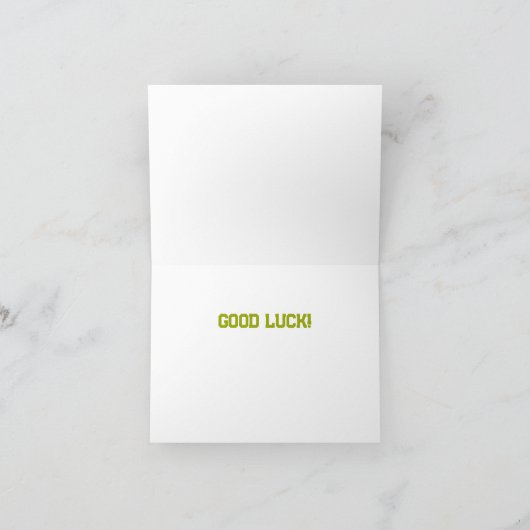 Carte Bon Coureur (Intérieur)