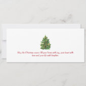 Carte Bon de chèque cadeau en espèces Noël (Devant)