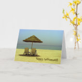 Carte Bon départ ! (Fleur jaune)