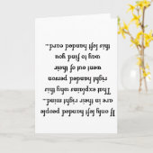 Carte bon esprit (Fleur jaune)