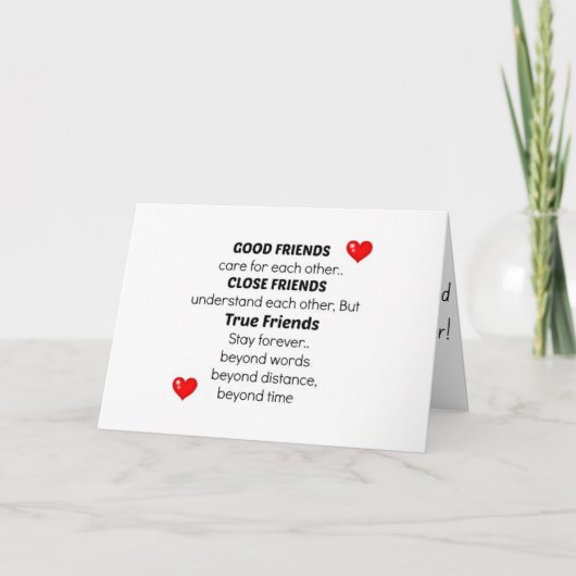 CARTE *BON* *FERME* ET *MEILLEUR AMI* ANNIVERSAIRE (Devant)