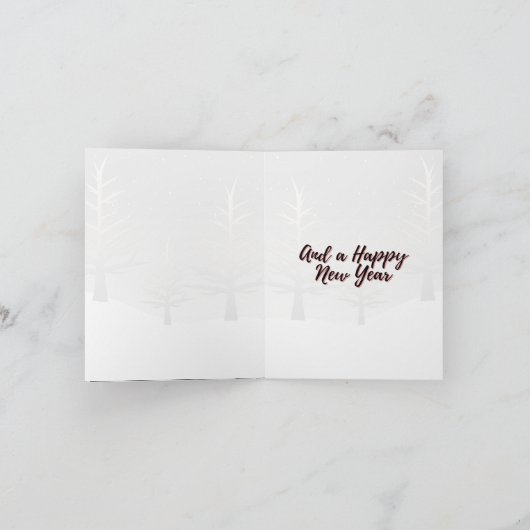 Carte Bon Noël (Intérieur)