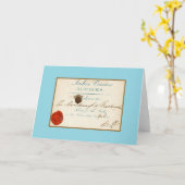 Carte Bon pour Almack's (Fleur jaune)