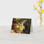 Carte Bon Printemps ! (Fleur jaune)