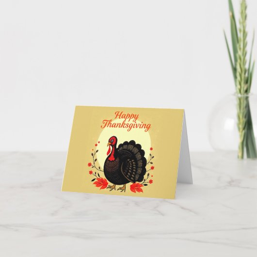 Carte bon thanksgiving (Devant)