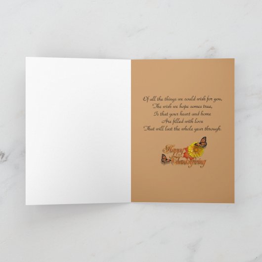 carte bon thanksgiving (Intérieur)