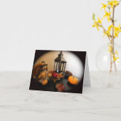 Carte Bon thanksgiving (Fleur jaune)