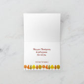 Carte bon thanksgiving (Intérieur)