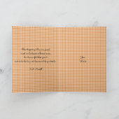 Carte Bon thanksgiving (Intérieur)