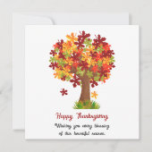 Carte bon thanksgiving (Devant)
