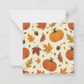 Carte bon thanksgiving (Dos)