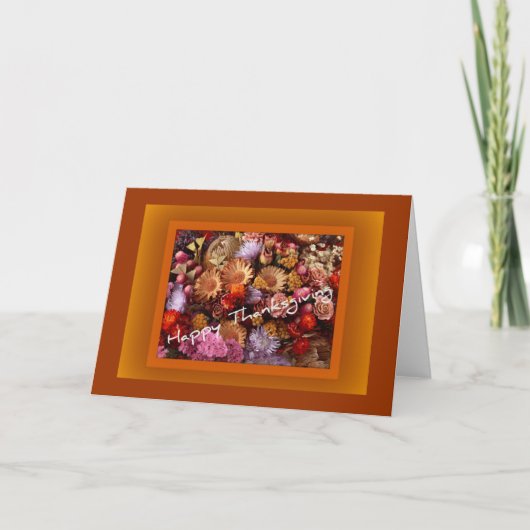 Carte bon thanksgiving (Devant)