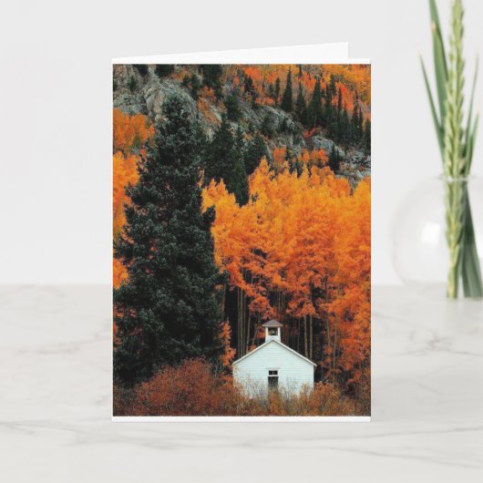 CARTE BON THANKSGIVING À UNE "PERSONNE TRÈS SPÉCIALE" (Devant)