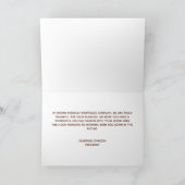 Carte Bon thanksgiving Business Autumn Leaves Company (Intérieur)