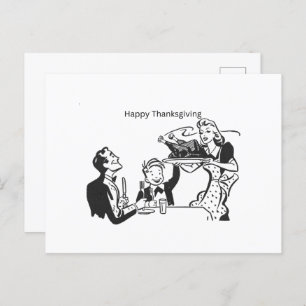 Carte bon thanksgiving, carte postale