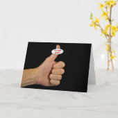 Carte Bon Travail ! (Fleur jaune)