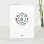 Carte Bon Voyage Adieu Adieu Hot Air Balloon (Dos)