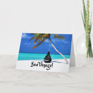 Carte Bon Voyage Beach Holiday