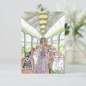 Carte Bon Voyage Bon Voyage Voyage Voyage (Debout devant)