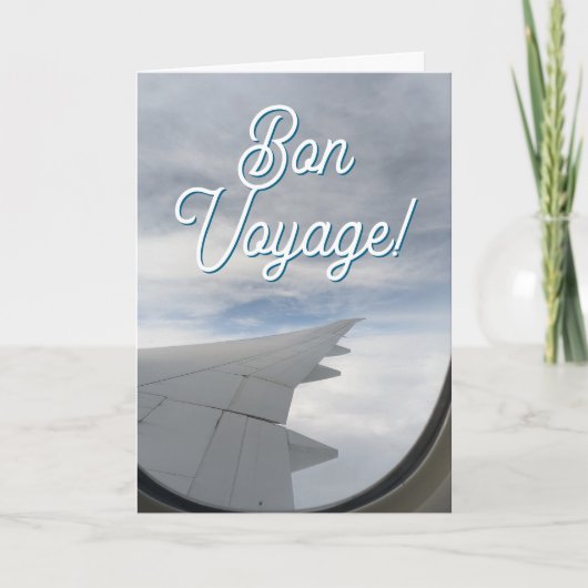 Carte Bon voyage ! L'aventure vous attend (Devant)