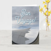 Carte Bon voyage ! L'aventure vous attend (Fleur jaune)