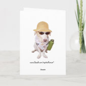 Carte Bon Voyage Safari (Dos)