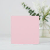 Carte Bonbon à l'eau de pastèque Rose Couleur Uni (Debout devant)