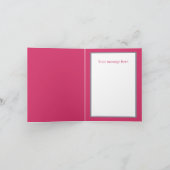 Carte bonbon c'est la fille ajouter un message Félicitat (Intérieur)