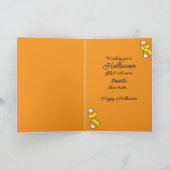 Carte Bonbons Corn Traite Halloween (Intérieur)