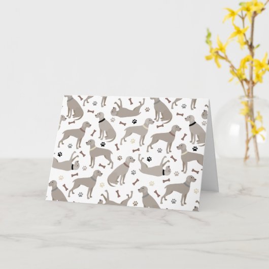 Carte Bones et White (Fleur jaune)