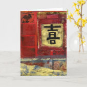 Carte Bonheur (Fleur jaune)